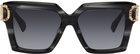 Valentino Garavani Black Square Sunglasses