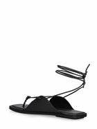 ST.AGNI 10mm Leather Flat Sandals