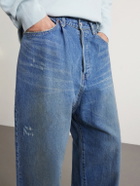 ssstein - Straight-Leg Distressed Jeans - Blue
