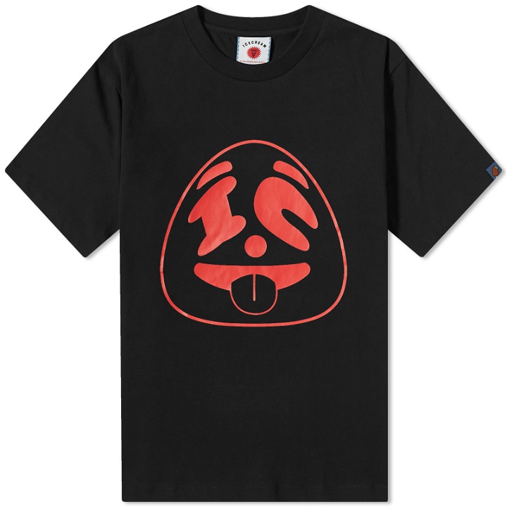 Photo: ICECREAM Men's Panda Face T-Shirt in Black