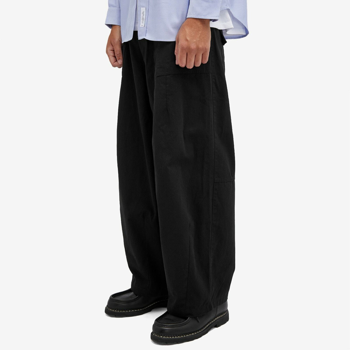 【HI FI FNK】Set Twill Balloon Trousers Frizmworks Twill Balloon Pants - Ivory | Wallace Mercantile Shop