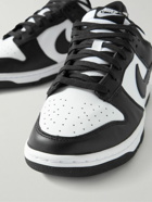 Nike - Dunk Low Retro Leather Sneakers - White