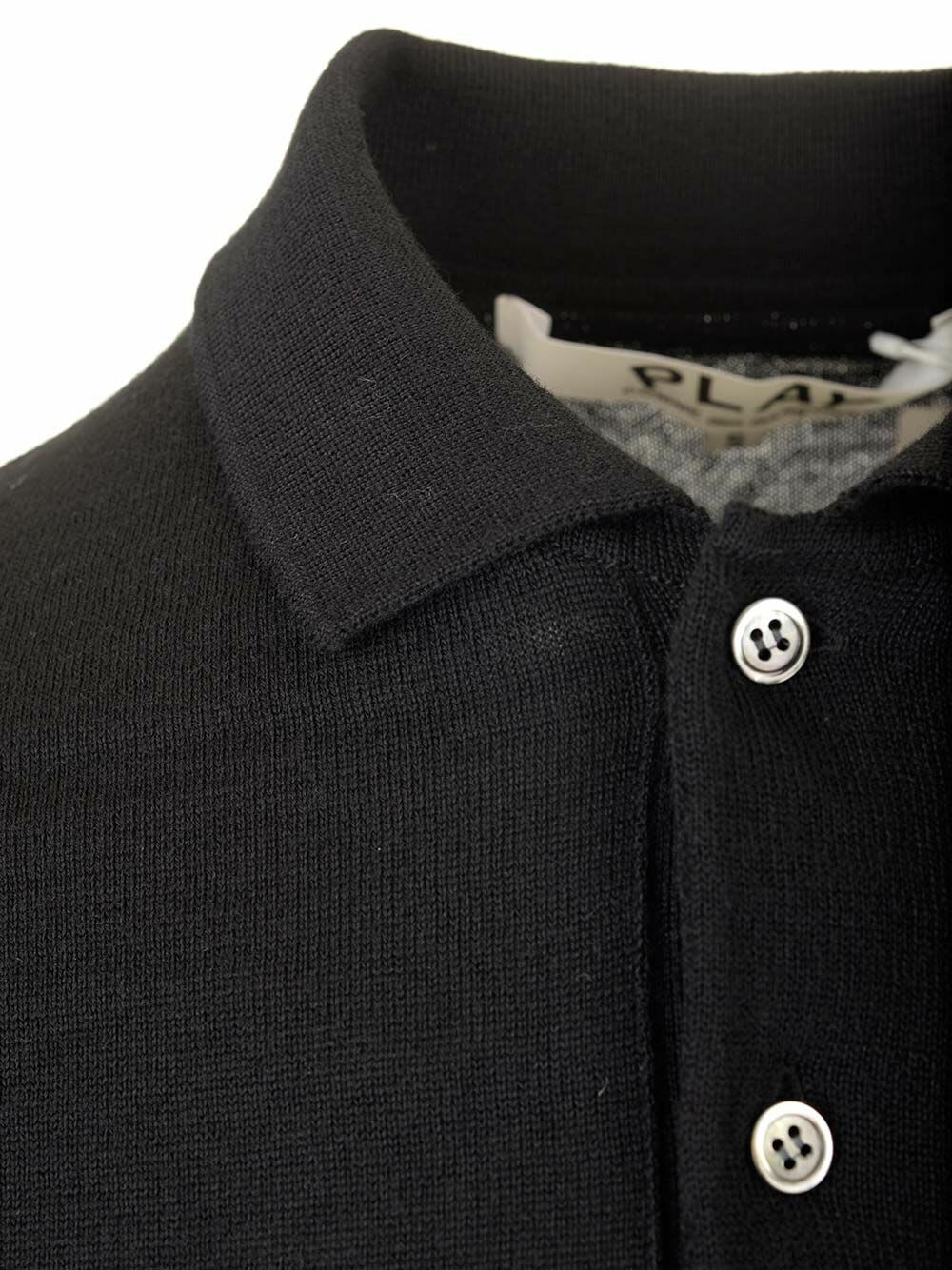 Comme des Garçons Play Wool Polo Shirt
