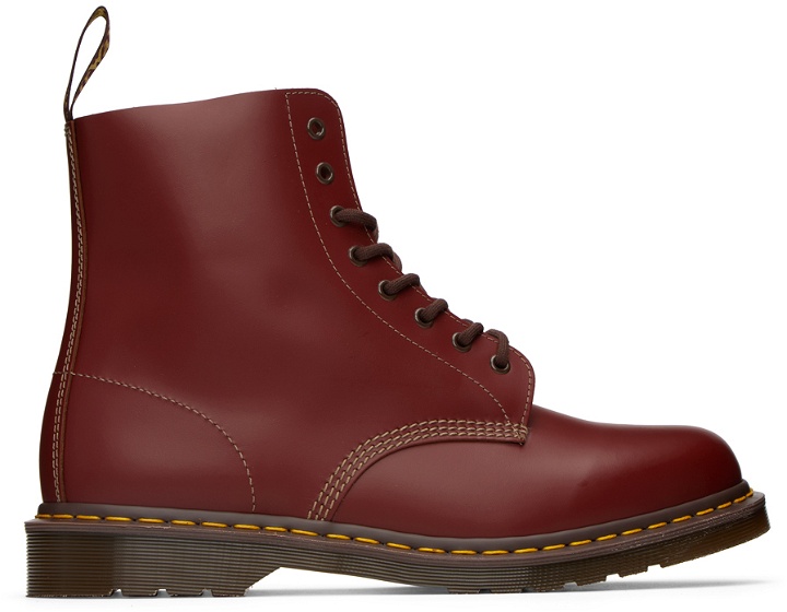 Photo: Dr. Martens Red 'Made In England' 1460 Vintage Boots