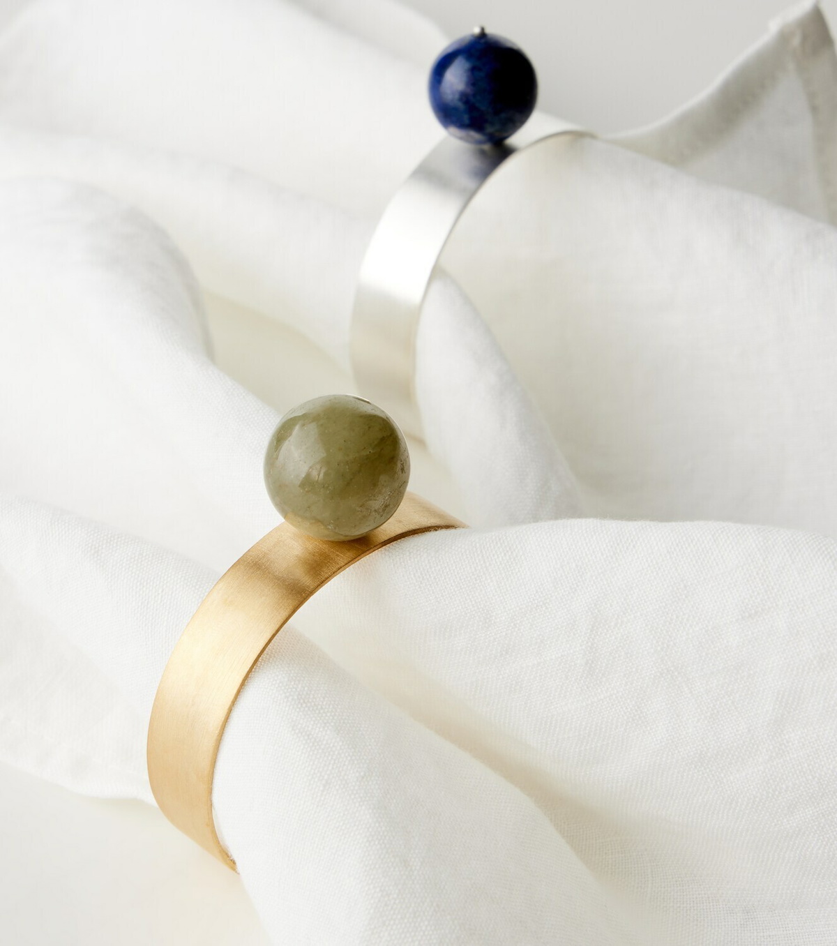 Natalia Criado Set of 4 gold-plated decorative objects
