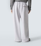 Acne Studios Logo cotton-blend fleece sweatpants