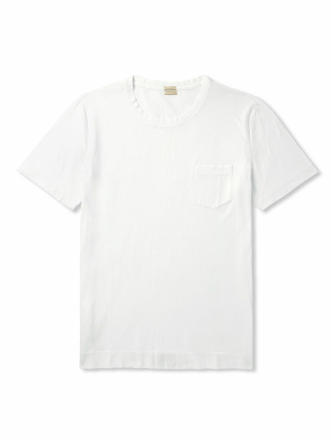 Massimo Alba - Panarea Cotton-Jersey T-Shirt - White
