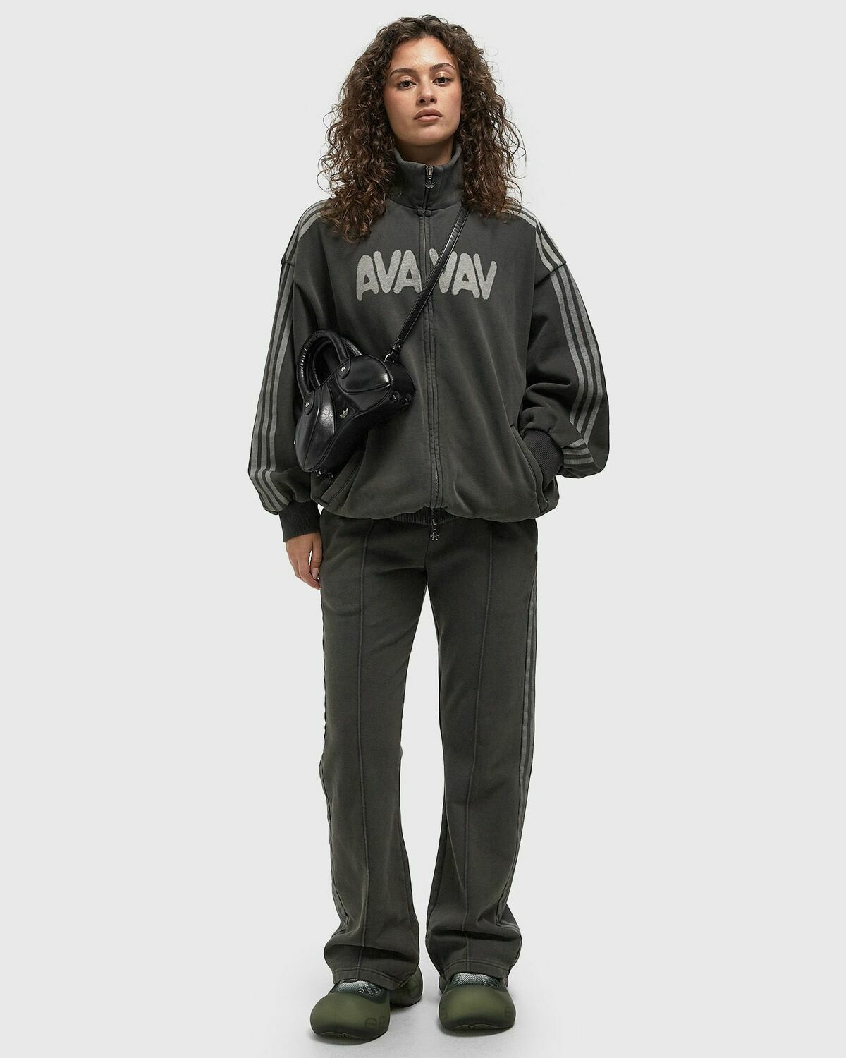 Adidas X AVAVAV PU SCLPT BAG Black Womens Handbag