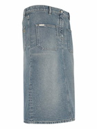 Courrèges Denim Midi Skirt