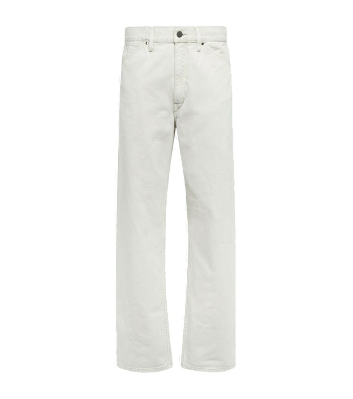 Photo: Lemaire - Seamless mid-rise straight jeans