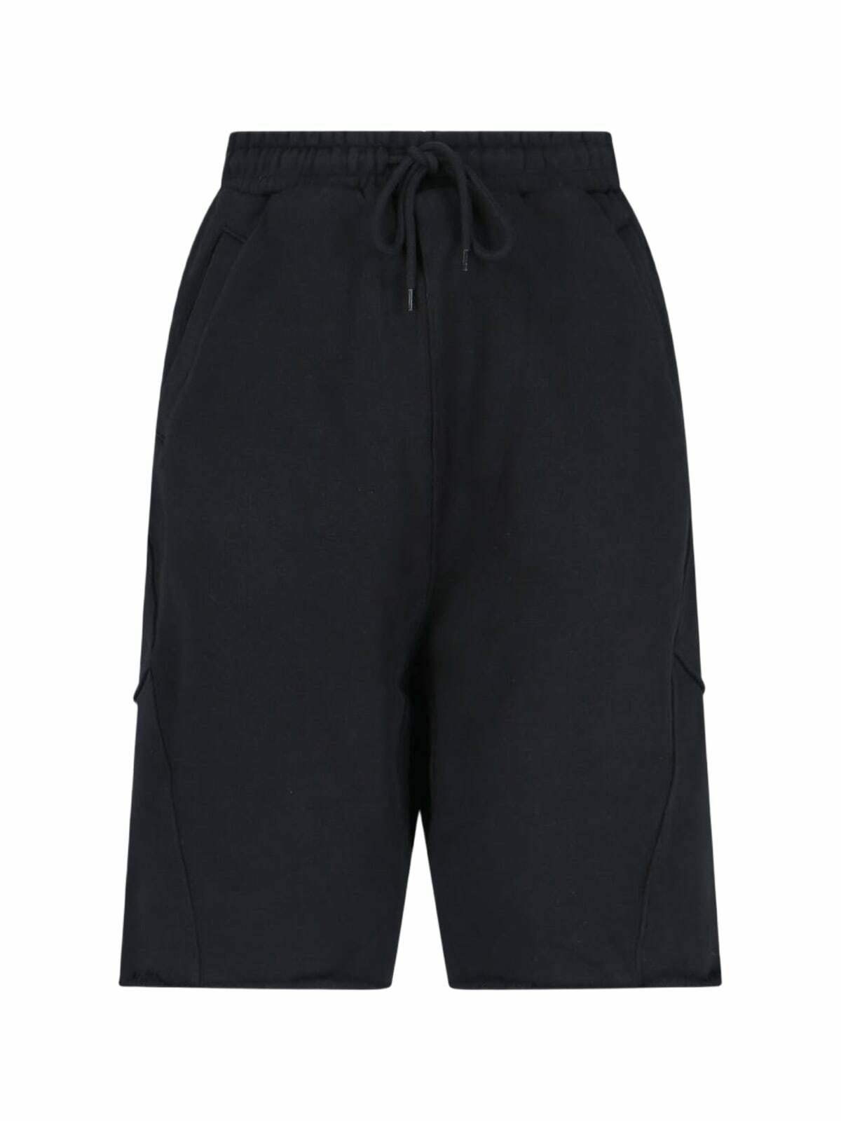 Entire Studios Men's Heavy Drop Crotch Shorts in Rhino