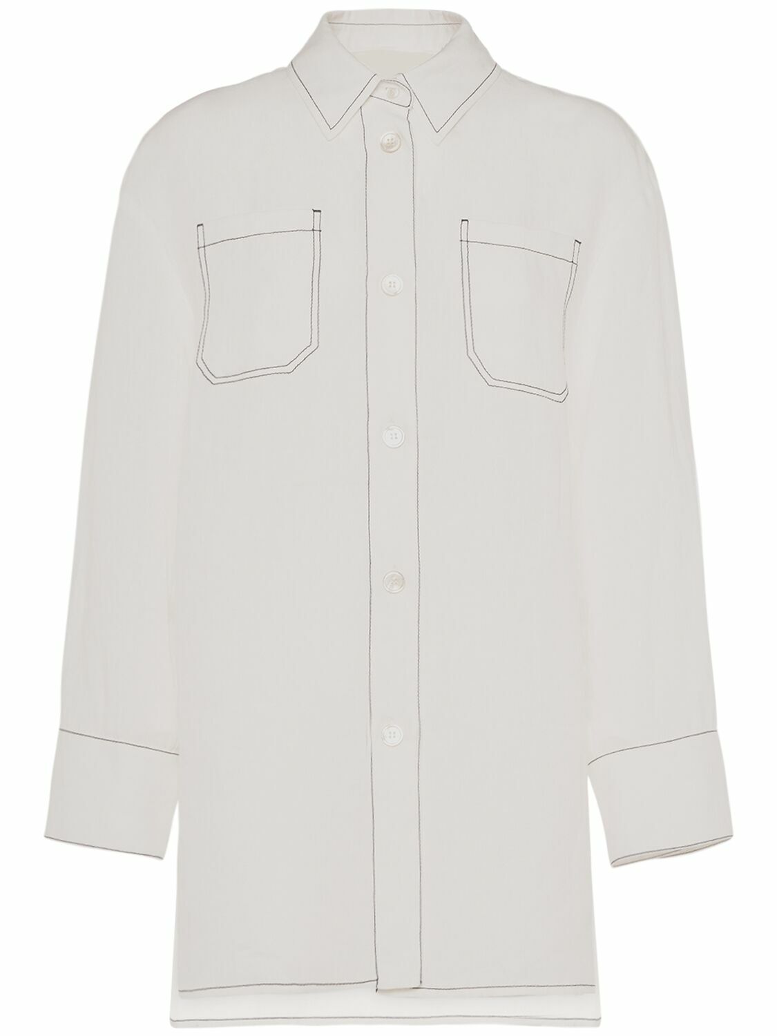 Kasia Linen Long Sleeve Shirt