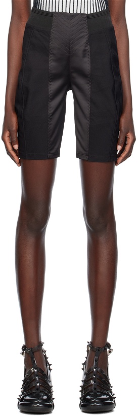Photo: Jean Paul Gaultier Black 'The Iconic' Shorts