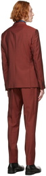 Paul Smith Red Kensington Suit