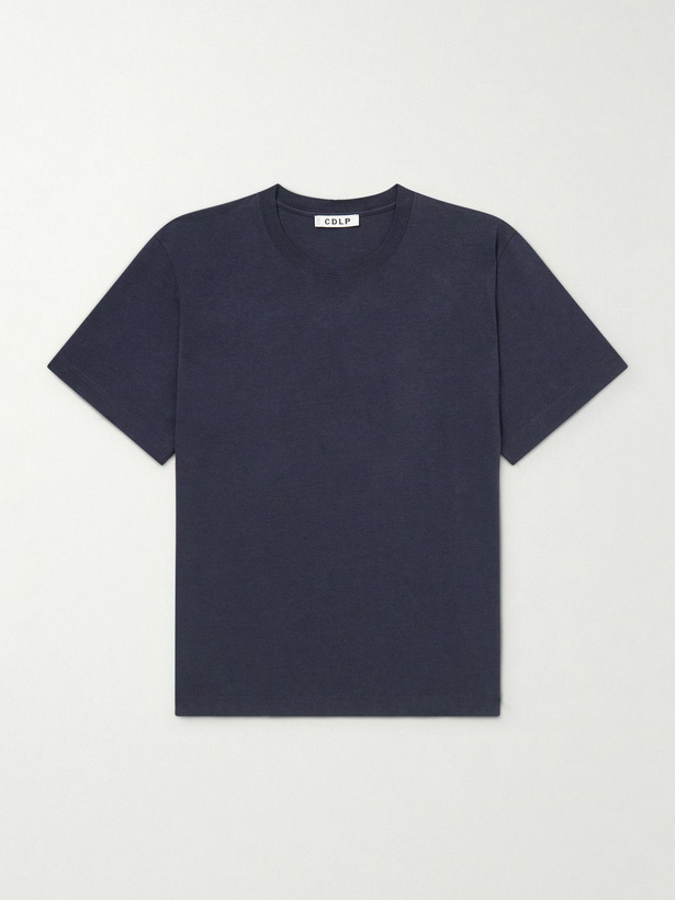 Photo: CDLP - Lyocell and Pima Cotton-Blend Jersey T-Shirt - Blue