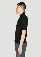 Vivienne Westwood - Ripped Polo Shirt in Black