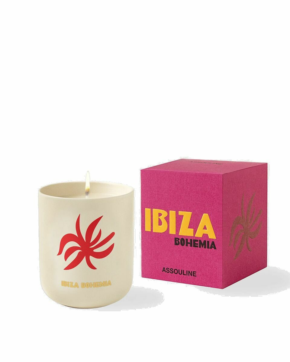 Photo: Assouline Ibiza Bohemia Travel Candle Beige - Mens - Home Deco