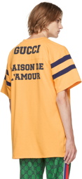 Gucci Orange '25 Gucci' T-Shirt