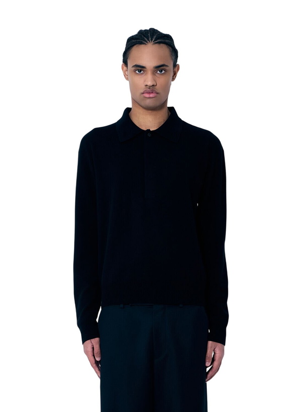 Photo: Saint Laurent Wool Polo Shirt