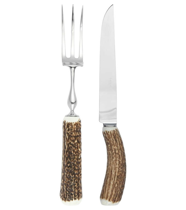 Photo: Lorenzi Milano Stag antler carving set