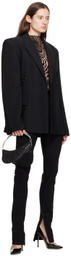 Mugler Black Star Bodysuit
