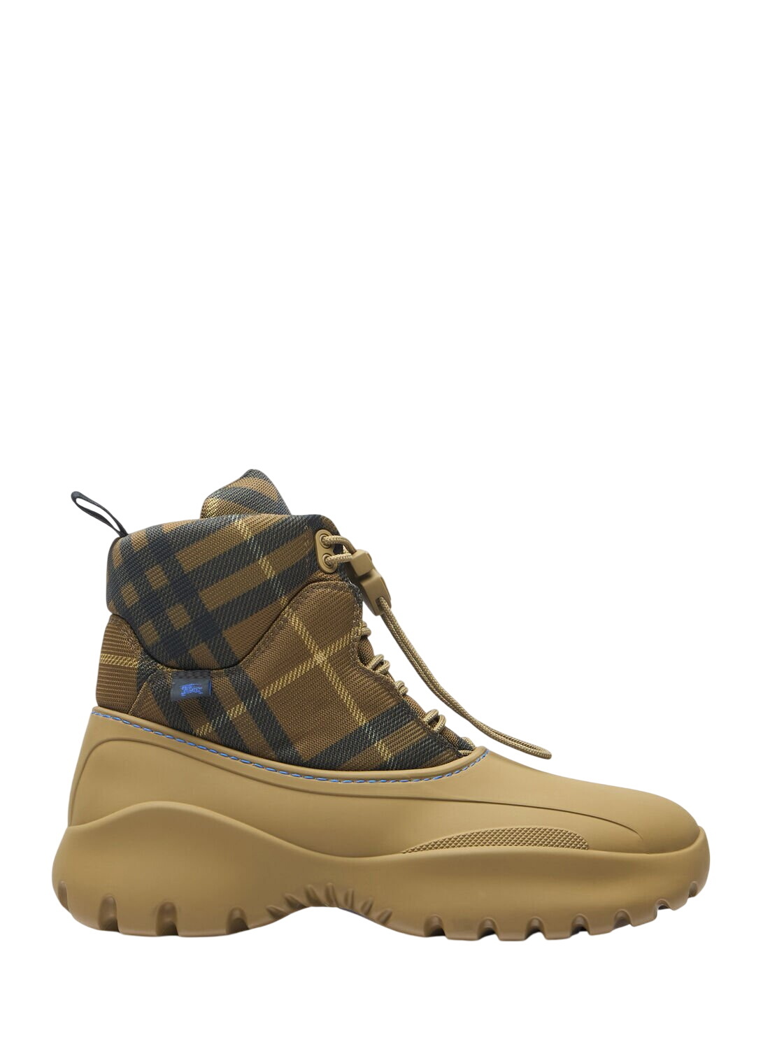 Burberry Check Scoot Trek Boots Burberry