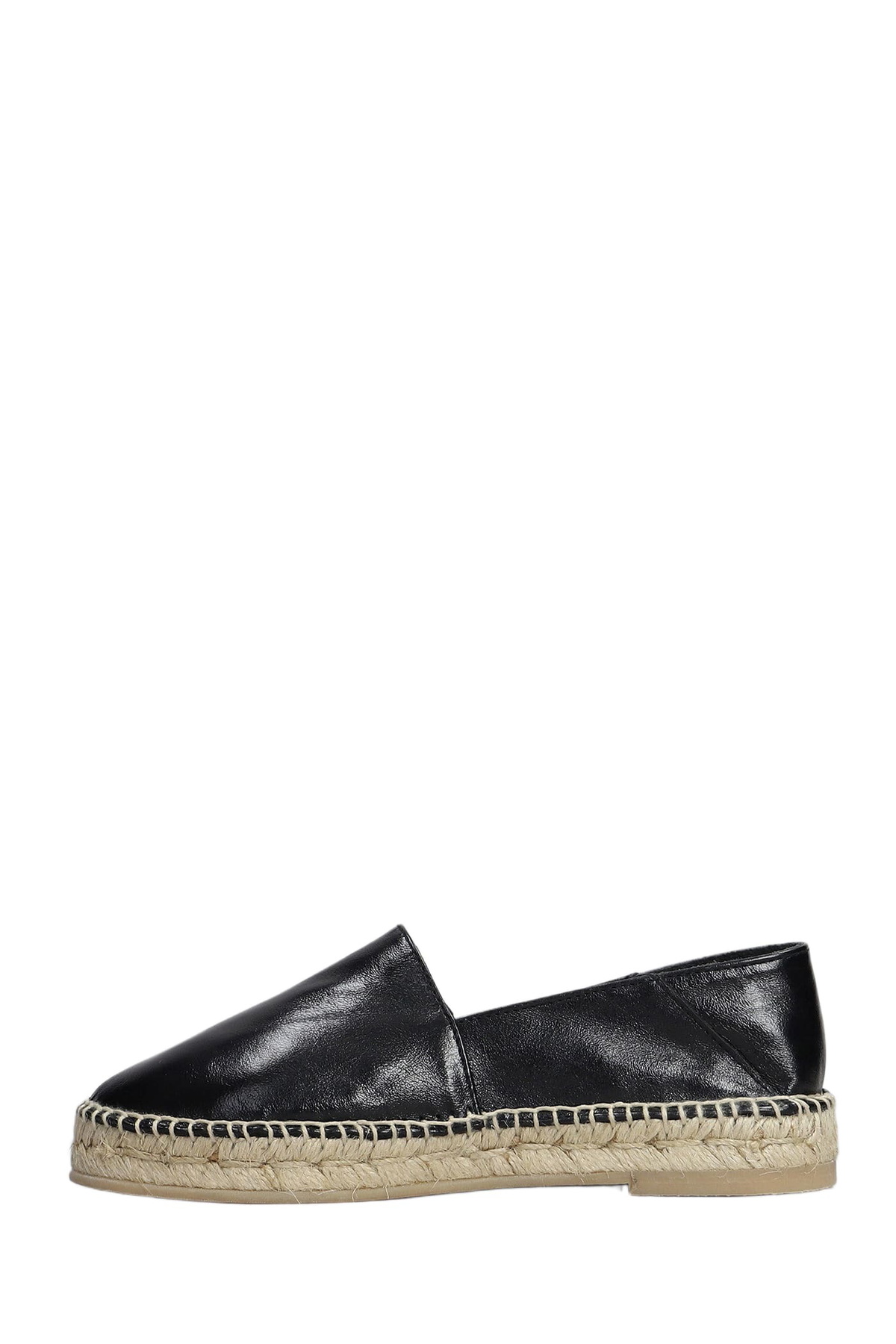 Ami Alexandre Mattiussi Espadrilles In Black Leather