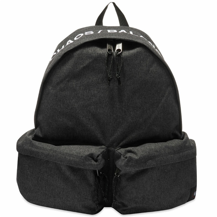 Photo: Eastpak x Undercover Padded Doubl'r Backpack in Black Denim