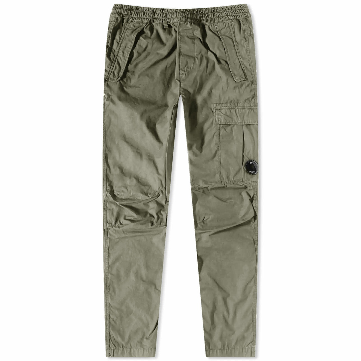 C.P. Company – Flatt Nylon Zipped Cargo Pants Bronze Green