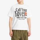 MARKET Men's Call My Lover T-Shirt in White