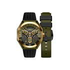 Nubeo Skylab Automatic Green Dial Mens Watch NB-6083-0G