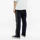 Needles Men's Velour Narrow Track Pant in Navy