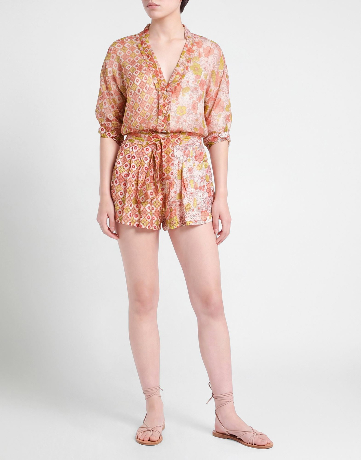 Poupette St Barth Womens Playsuit in White