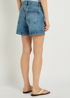 Frame The Everyday Denim Shorts Light Blue