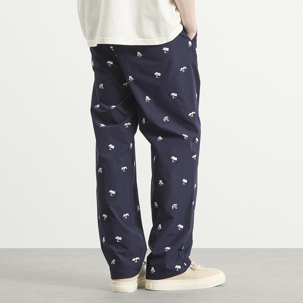 Malbon Men's Torrey Pines Pant in Baritone Blue