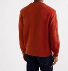 Alex Mill - Jordan Ribbed Washed-Cashmere Sweater - Red