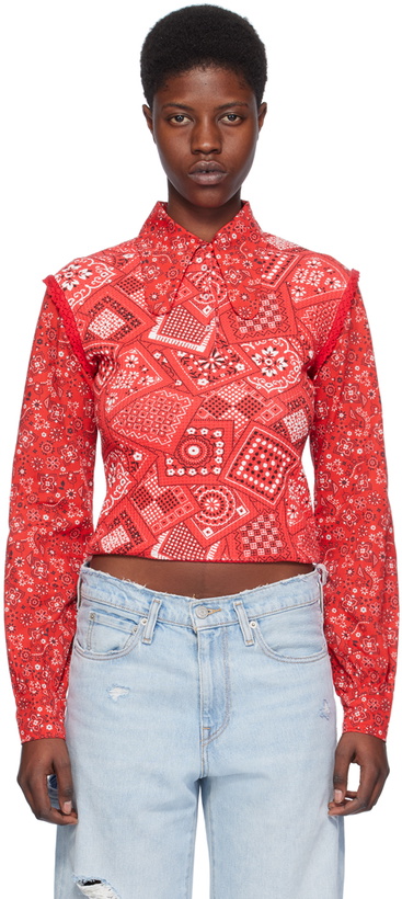 Photo: ERL Red Printed Polo