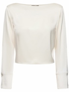 THEORY Boatneck Long Sleeve Top