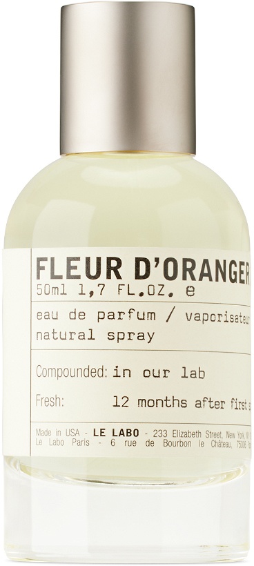 Photo: Le Labo Fleur D'Oranger Eau de Parfum, 50 mL