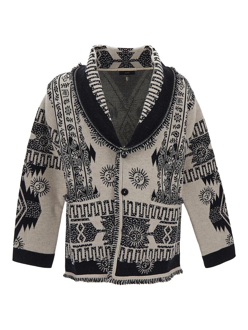 カーディガン ALANUI Embroidered cashmere cardigan Alanui Embroidered Cashmere Cardigan Alanui