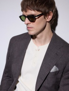 Sato - Izar Square-Frame Acetate Sunglasses