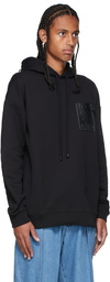 Loewe Black Anagram Patch Hoodie