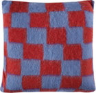 ZANKOV SSENSE Exclusive Blue & Red Rudy Cushion