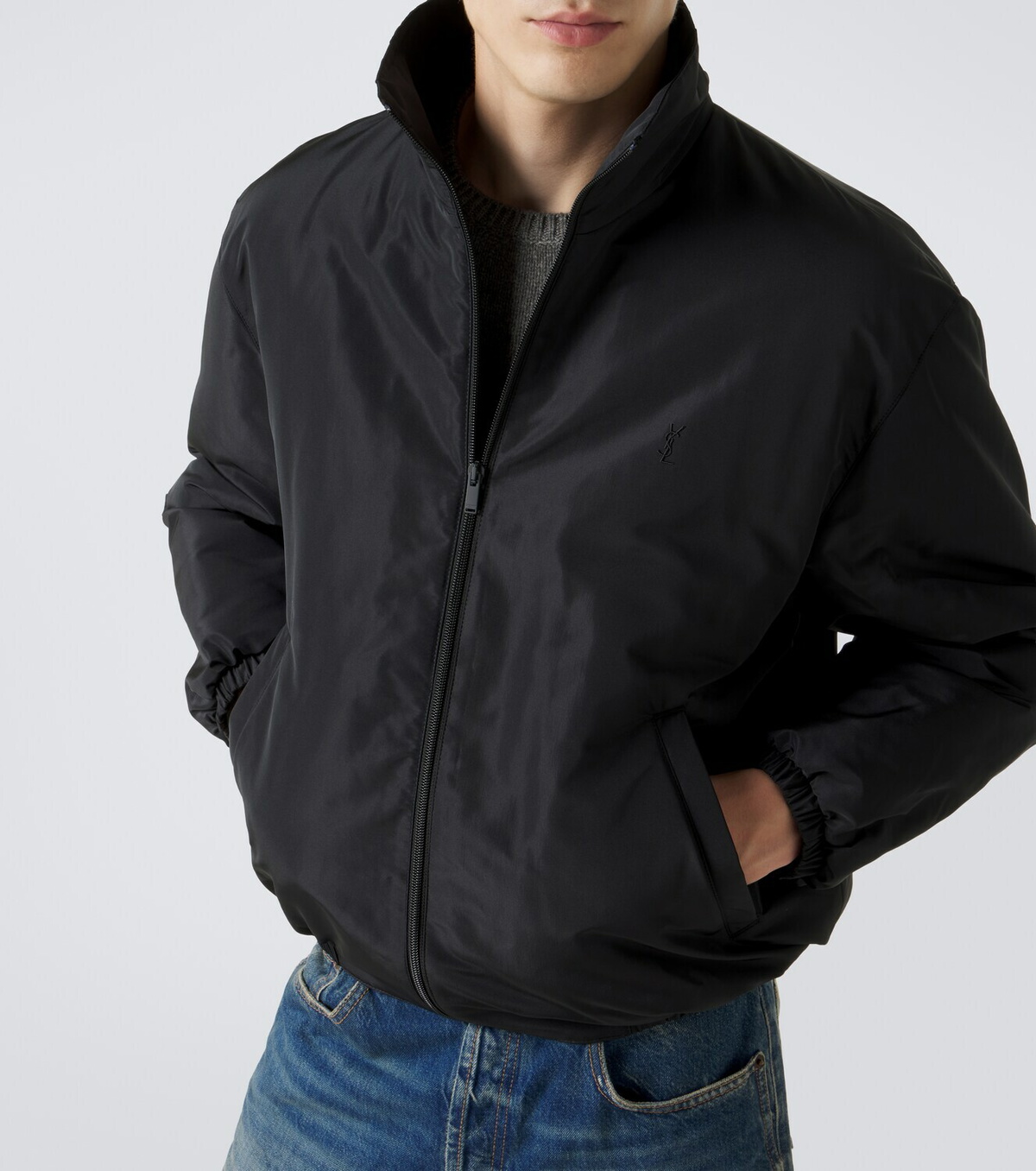 Saint Laurent Taffeta jacket