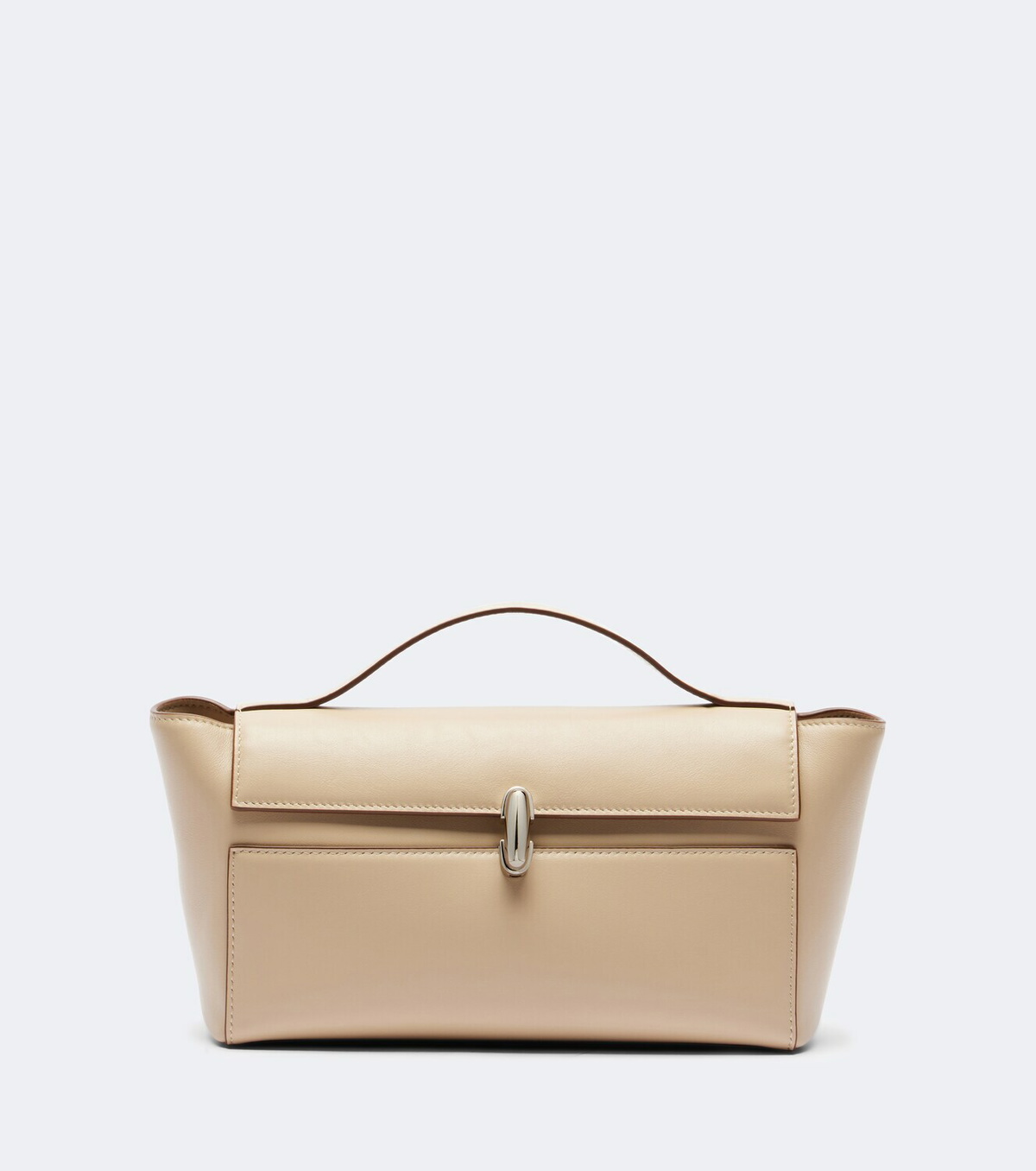 Savette Symmetry Trapeze Small leather top-handle bag