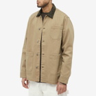 Foret Men's ACT Chore Jacket in Khaki/Army