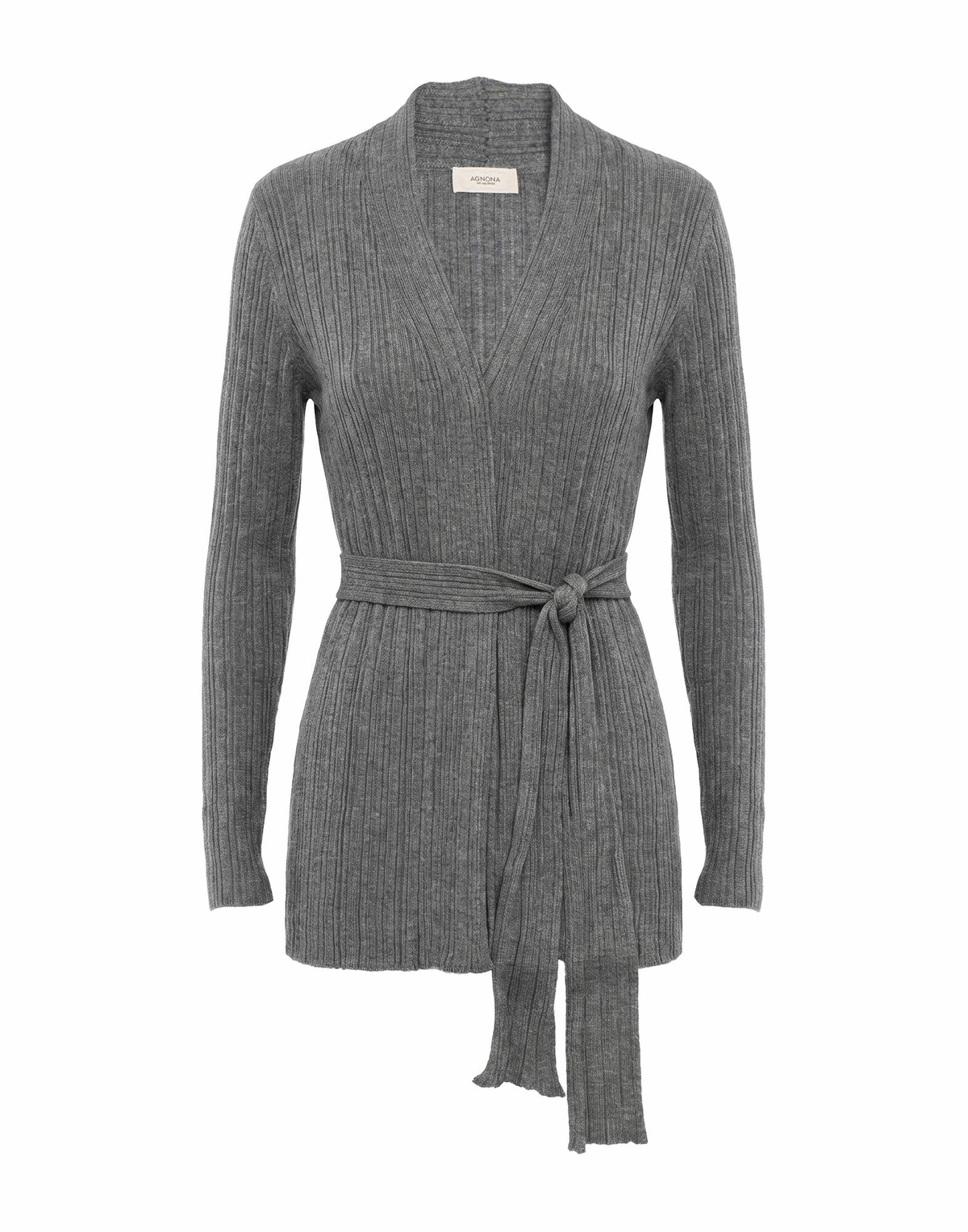Agnona Womens Cardigan in Grey