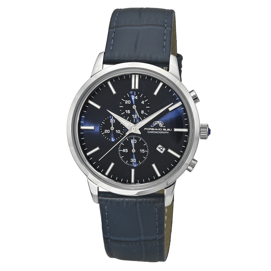 Porsamo Bleu Aura Chronograph Blue Dial Mens Watch 1431CAUL