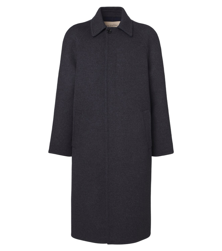 Photo: Valentino Wool and silk coat