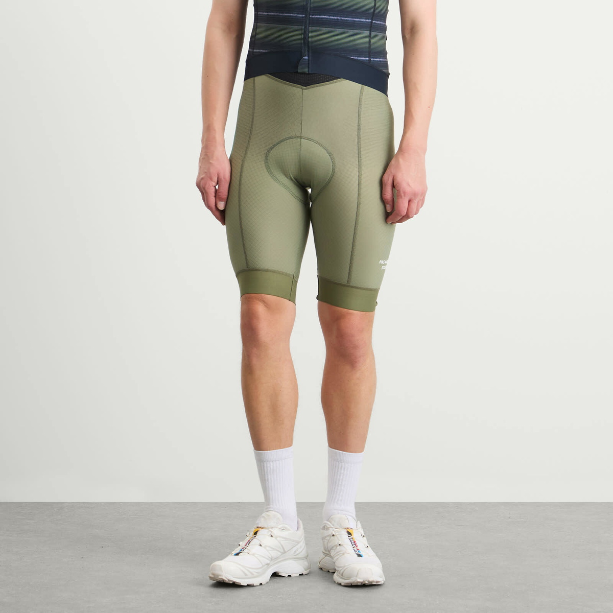Pas Normal Studios Men's Essential Bibs in Light Olive